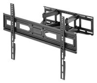 Manhattan Stenski TV nosilec roka 37''-80'' , 40kg, dvojna roka, naklon -15° do 5°, črne barve