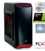 PCX Namizni računalnik EXACT i5-10400F/8GB/SSD 250GB/HDD 1TB/1650-4GB
