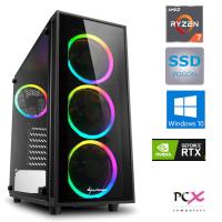PCX Namizni računalnik EXTIAN EX7 R7 5700G/16GB/SDD1TB/RTX3060 12GB/W10Home