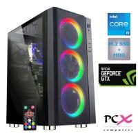 PCX Namizni računalnik EXPERT i5 11400F/16GB/SSD500GB/2TB/1660 Super 6GB