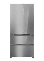 Haier Hladilnik HFR7819ENGC, 190 cm, E, 504 l, French Door, Srebrn