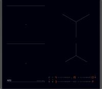 AEG Vgradna plošča TO64IB00FB, indukcija, enojni Bridge