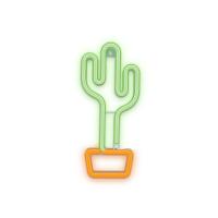 Neon LED luč - kaktus