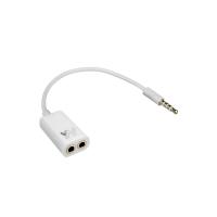 Avdio adapter Jack 3.5 mm M na 2x 3.5 mm Ž