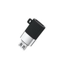 Adapter USB-C na microUSB XO NB149-C črn