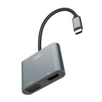 Adapter USB-C 4-in-1, HDMI, VGA, USB, USB-C PD