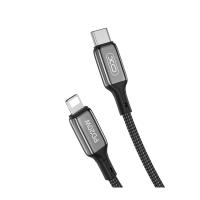 Kabel USB-C na Lightning 8-pin XO NB-Q180A 1m 20W črn