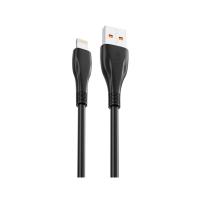 Kabel USB na Lightning 8-pin XO NB185 1m 6A črn