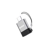 Adapter USB na USB-C BWOO BZ-35 siv