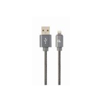 Kabel USB na Apple Lightning Premium 2m siv