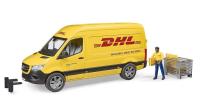 BRUDER MERCEDES BENZ SPRINTER POŠTA DHL L=435mm