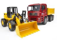 BRUDER TOVORNJAK MAN S NAKLADAČOM FR130 L=400/415mm