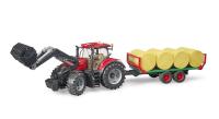 CASE IH OPTUM 300 CVX TRAKTOR S ČELNIM, PRIKOLI. L=445/440mm