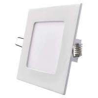 LED panel, kvadratni, bel, 6W, toplo bela