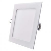 LED panel, kvadratni, bel, 12,5W, toplo bela