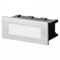 Orientacijsko LED svetilo AMAL, vgradno, kvadratno, 1,5W, IP65,nevtralno bela
