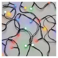 LED božična cherry veriga – kroglice, 2,5 m, notranja, večbarvne