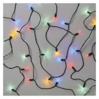 LED božična veriga – veriga, 22,35 m, zunanja in notranja, večbarvna