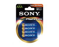 Sony Alkalne Platinum baterija AM4-PTB4D LR03, tip AAA, 4/1