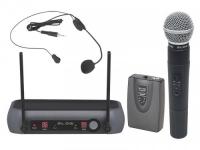 Blow PRM903 brezžični profesionalni komplet ročni + naglavni mikrofon, do 50m
