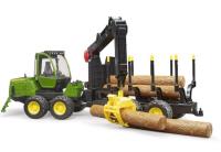 BRUDER TRAKTOR J.DEERE GOZDARSKI